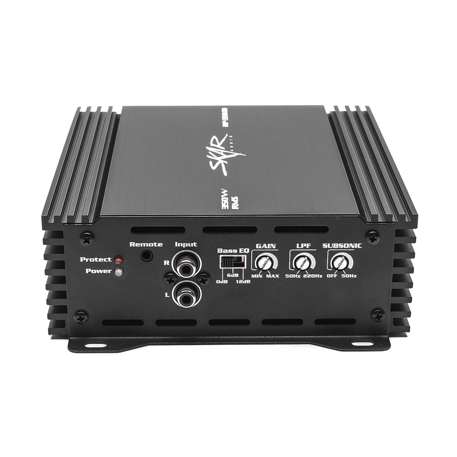 Amplificador Monoblock Skar Audio RP-350.1D con Control Remoto para Subwoofer 350W MOSFET Clase D