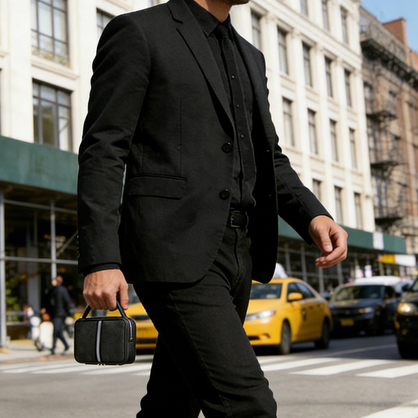 Kingshion Bolsa de almacenamiento de viaje compatible con la serie Philips Norelco Multigroom, con bolsillo de malla para accesorios y bolsillo transparente para cargador y accesorios, Prot