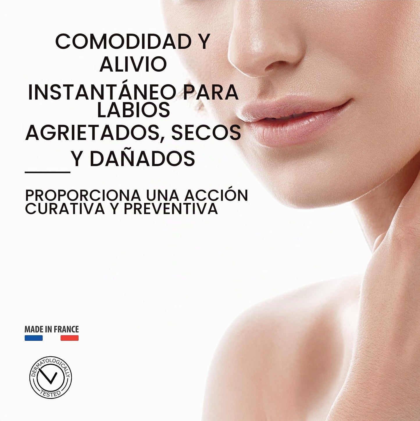 Uriage Bariéderm-Cica Labios Promo Pack x2 - Bálsamo Protector con Glicerina, repara, protege y calma instantáneamente los labios muy secos, agrietados y dañados. Bálsamo labial reparador extra rico para un confort duradero - Sin Perfume