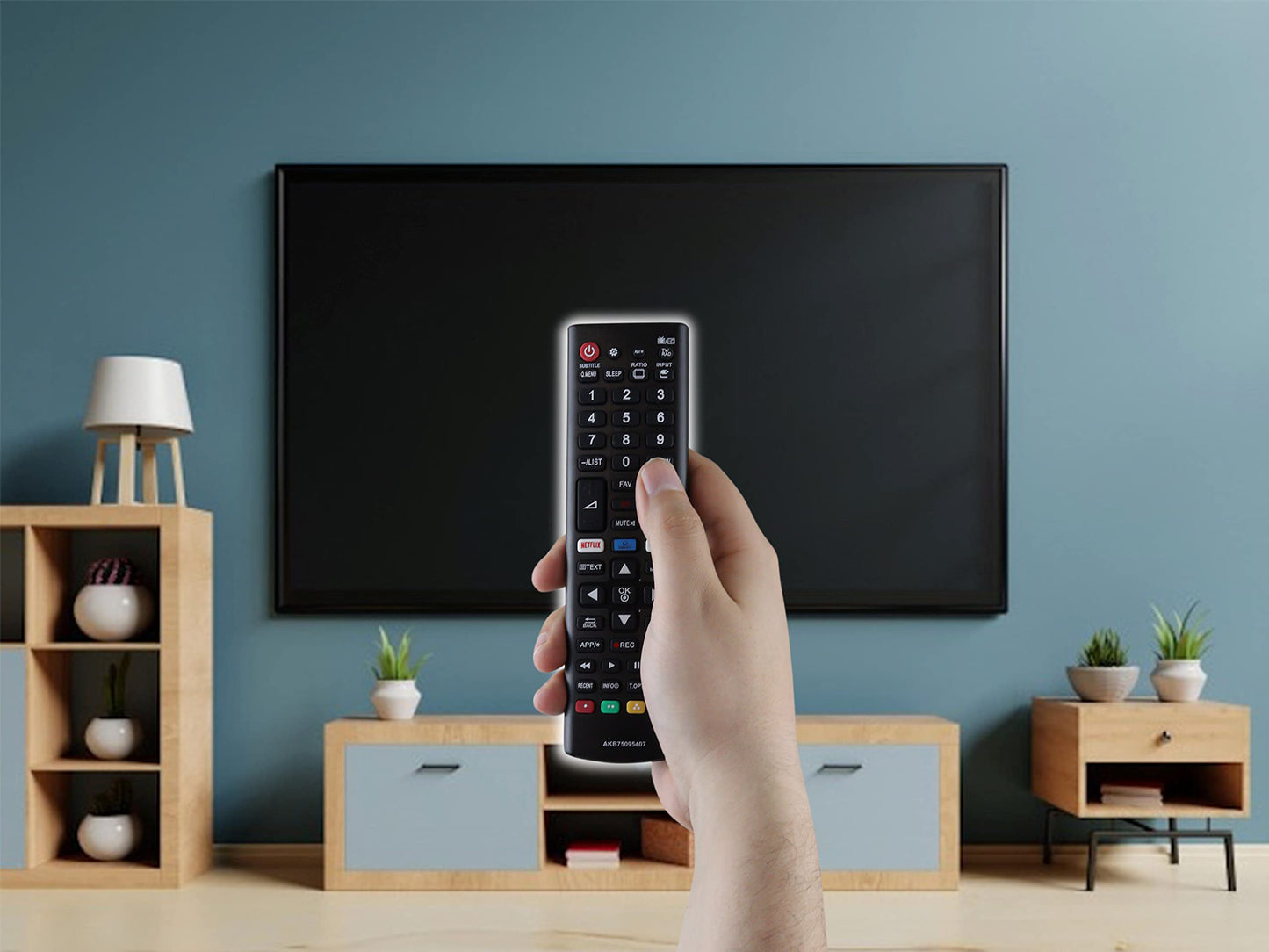 CONTROL EXPERT - Control Compatible con LG Universal Smart TV AKB75095307 AKB75095308 AKB74915304 AKB75375604