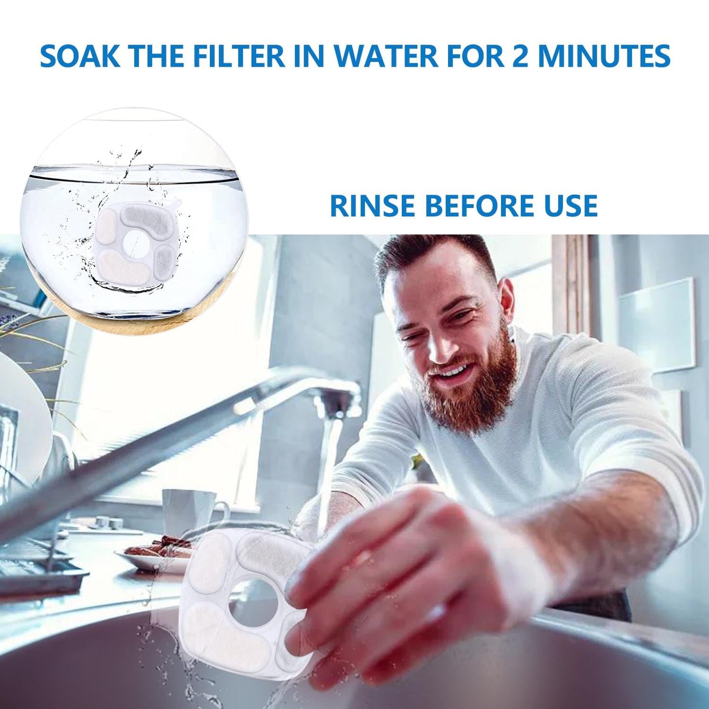 Esponjas de Repuesto NeucomBBT para Dispensador Veken 104 Oz 2.8 L