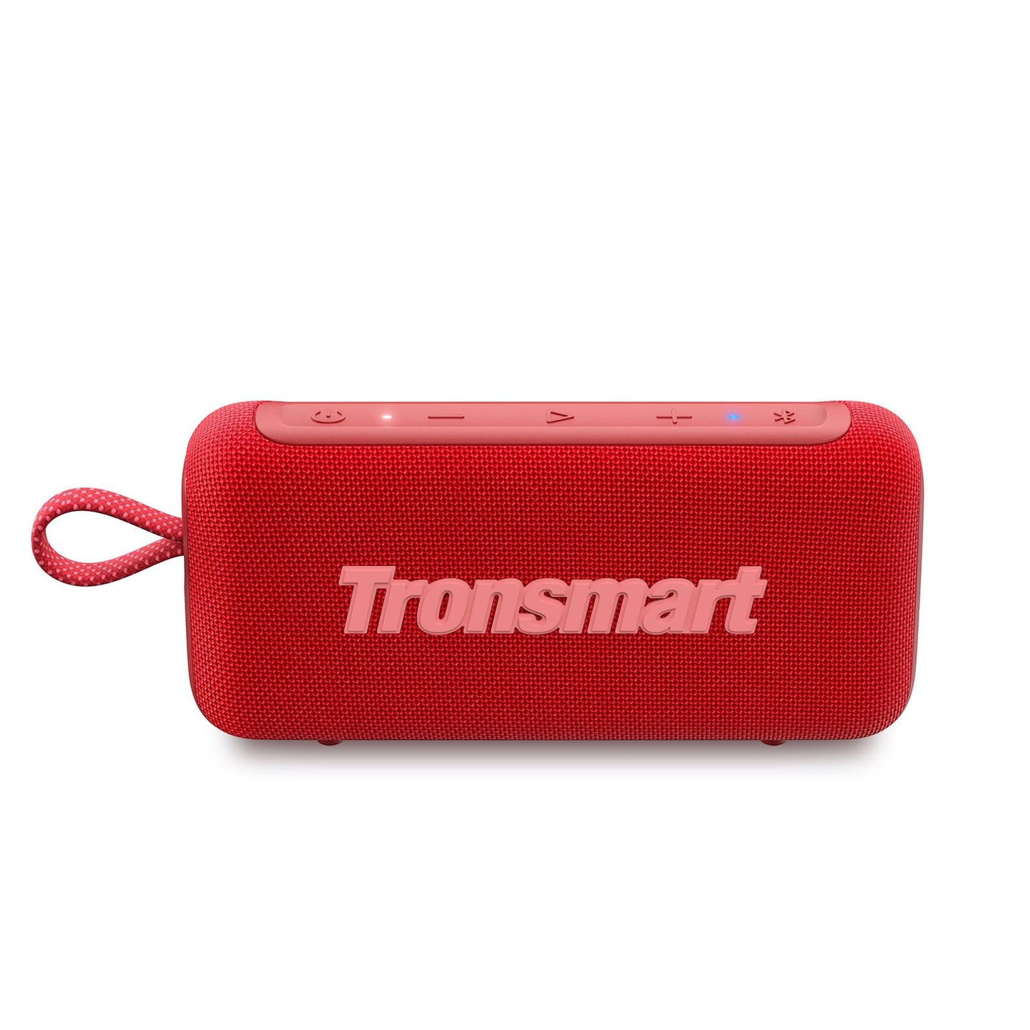 Tronsmart Trip 2 Bocina Bluetooth portátil para Exteriores, Llamadas Manos Libres a través del micrófono Integrado, Resistente al Agua IPX7, Ecualizador Personalizable (Rojo)