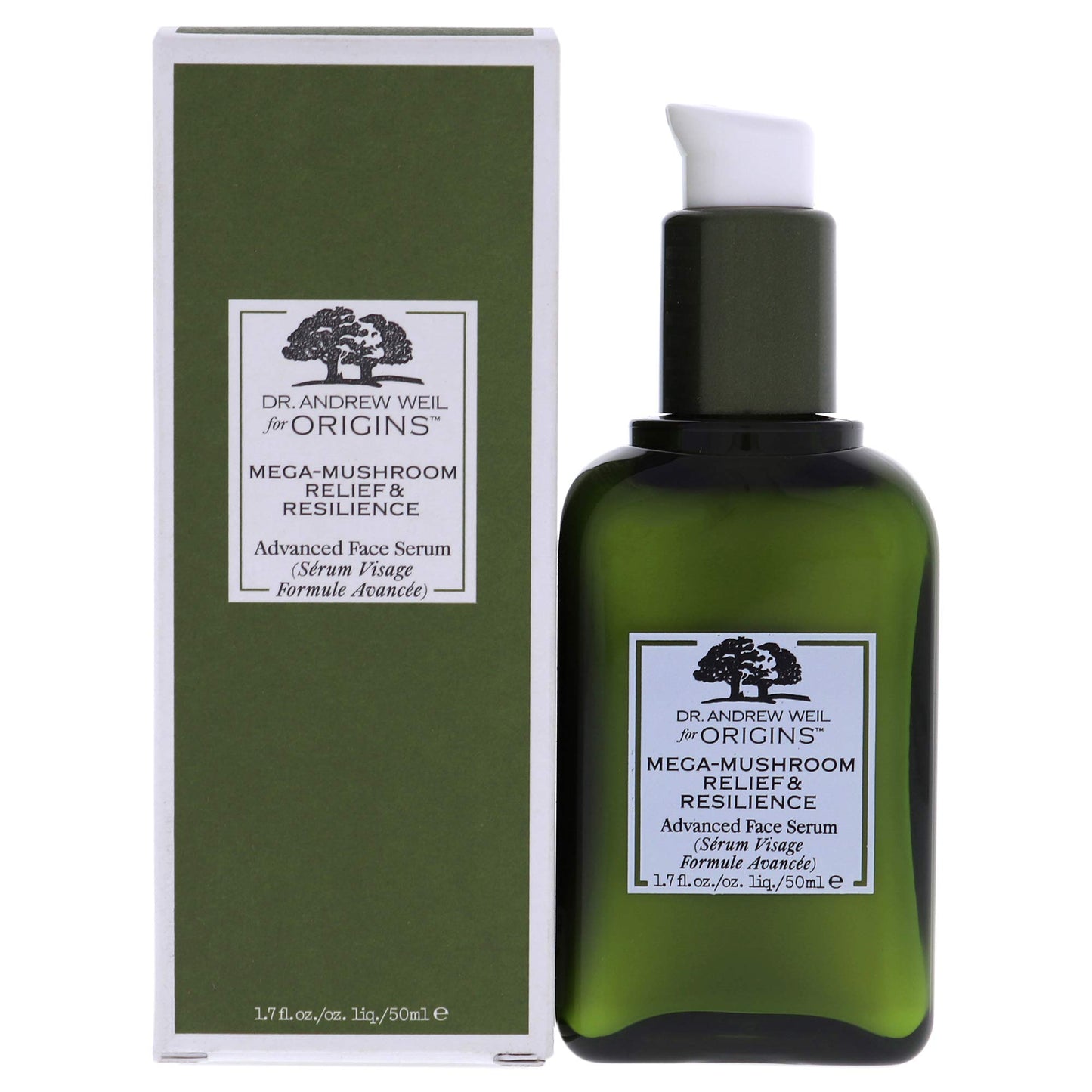 Origins Mega-Mushroom Relief and Resilience Advanced Face Serum Unisex Serum 1.7 oz