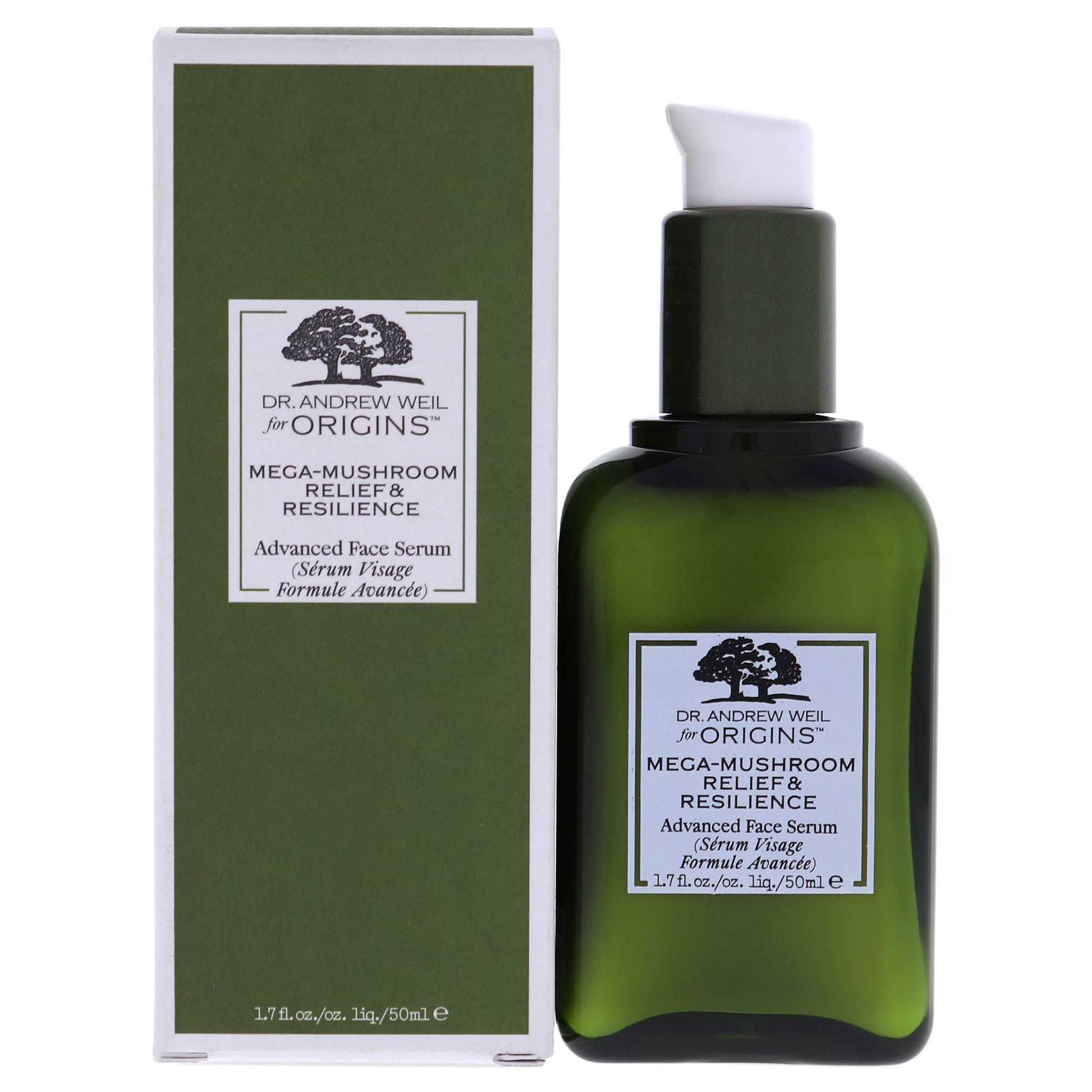Origins Mega-Mushroom Relief and Resilience Advanced Face Serum Unisex Serum 1.7 oz