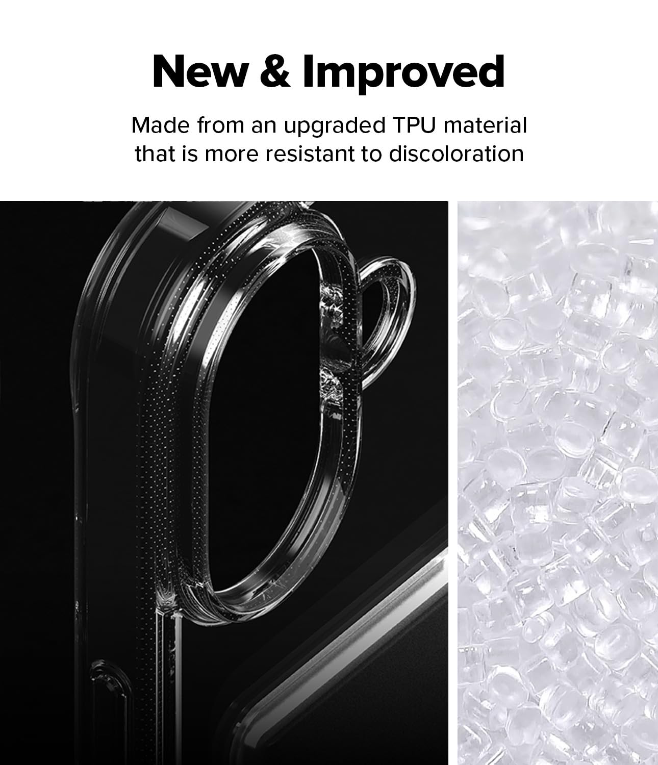 Funda iPhone 16 Ringke Fusion Clear con Porta Tarjeta Ligera