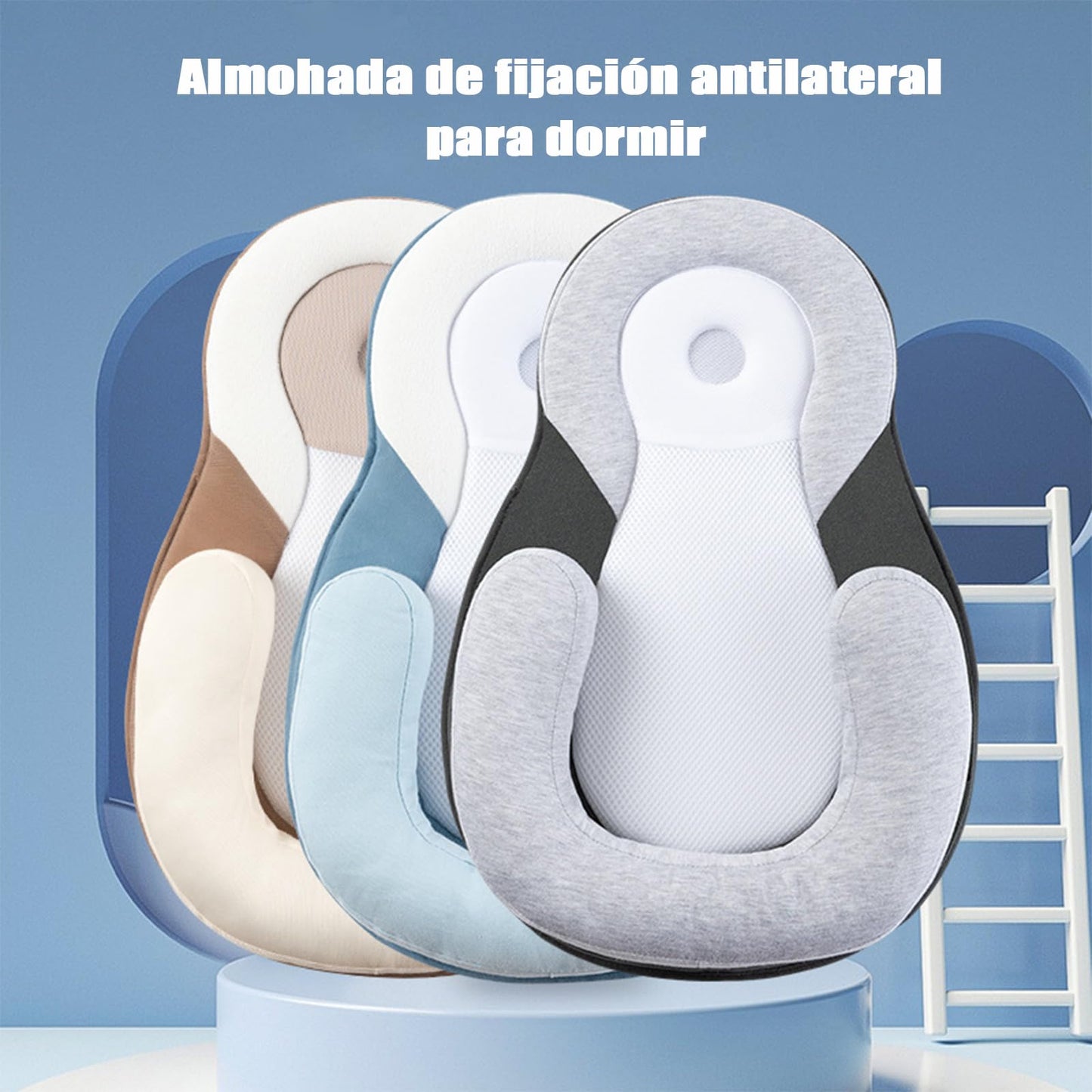 MADELALU Almohada de Lactancia, Posicionador para Bebé
