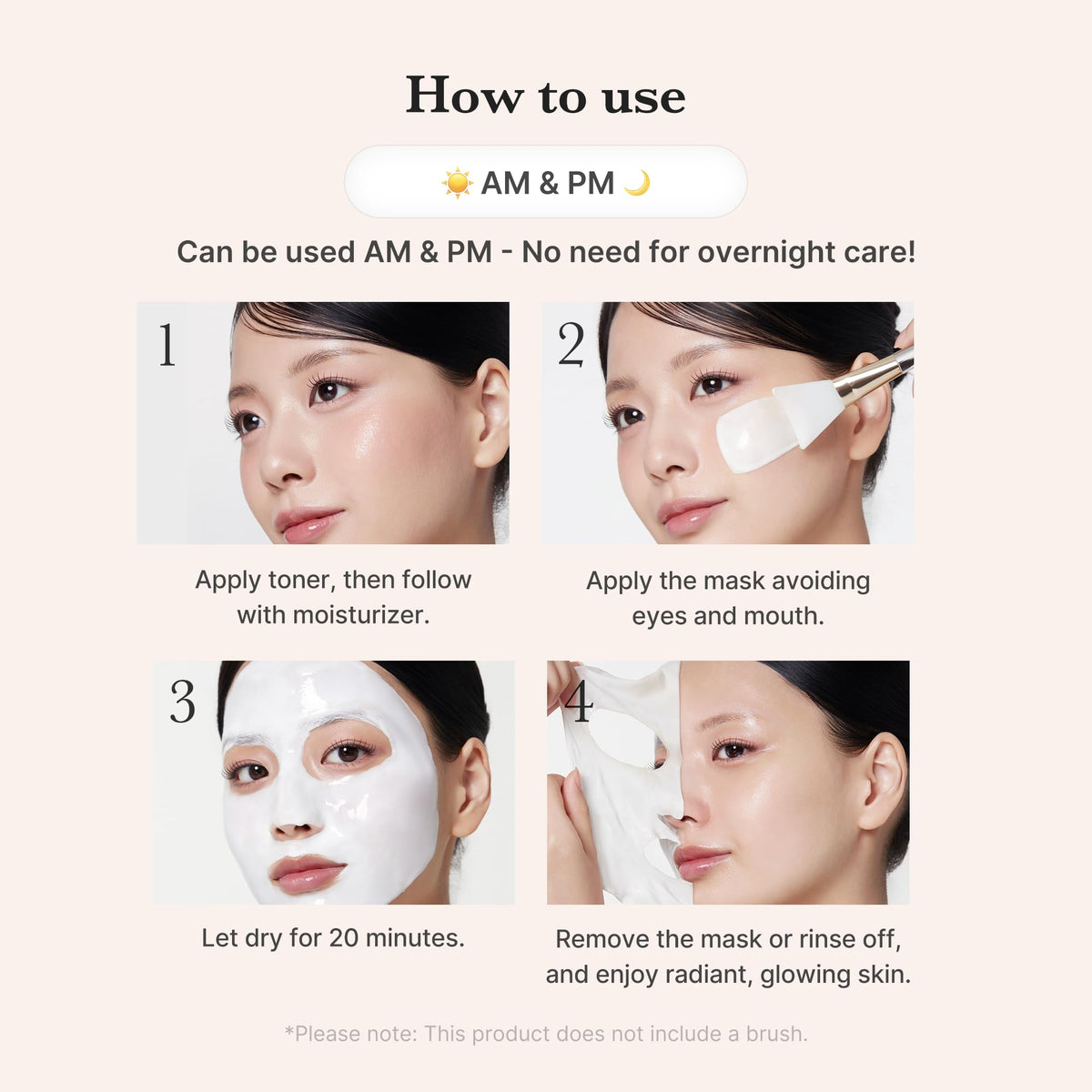 Medicube Wrapping Mask Collagen Glazed Milky Glow Daytime Peel Off Mask | Quick and Easy Care with Glutathione, Niacinamide for Plumped, Hydrated & Smooth Skin | Korean Skin Care, 2.53 Fl.oz