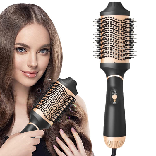 Cepillo Secador de Aire Caliente 4 en 1 Para Cabello