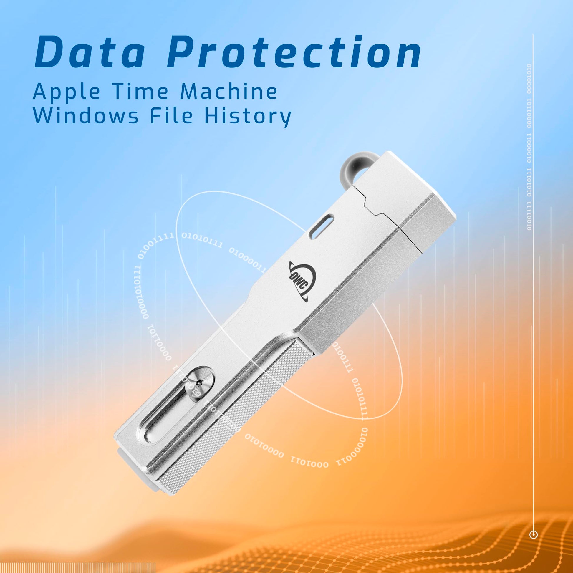 SSD NVMe Portátil OWC Envoy Pro mini 500GB USB-C y USB-A 10Gb/s