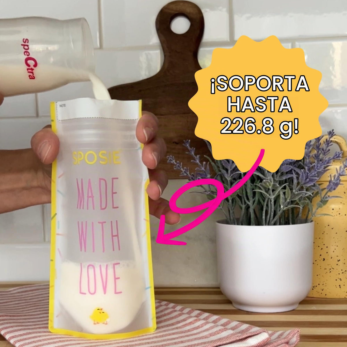 SPOSIE SimpleFeed - Bolsas de almacenamiento de leche materna