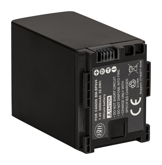 BM Premium BP-828 Battery for Canon VIXIA GX10, HF G21, HFG30, HFG40, HFM30, HFM31, HFM32, HFM300, HFM301, HFM40, HFM41, HFM400, XA10, XA11, XA15, XA20, XA25, XA30, XA35, XF400, XF405