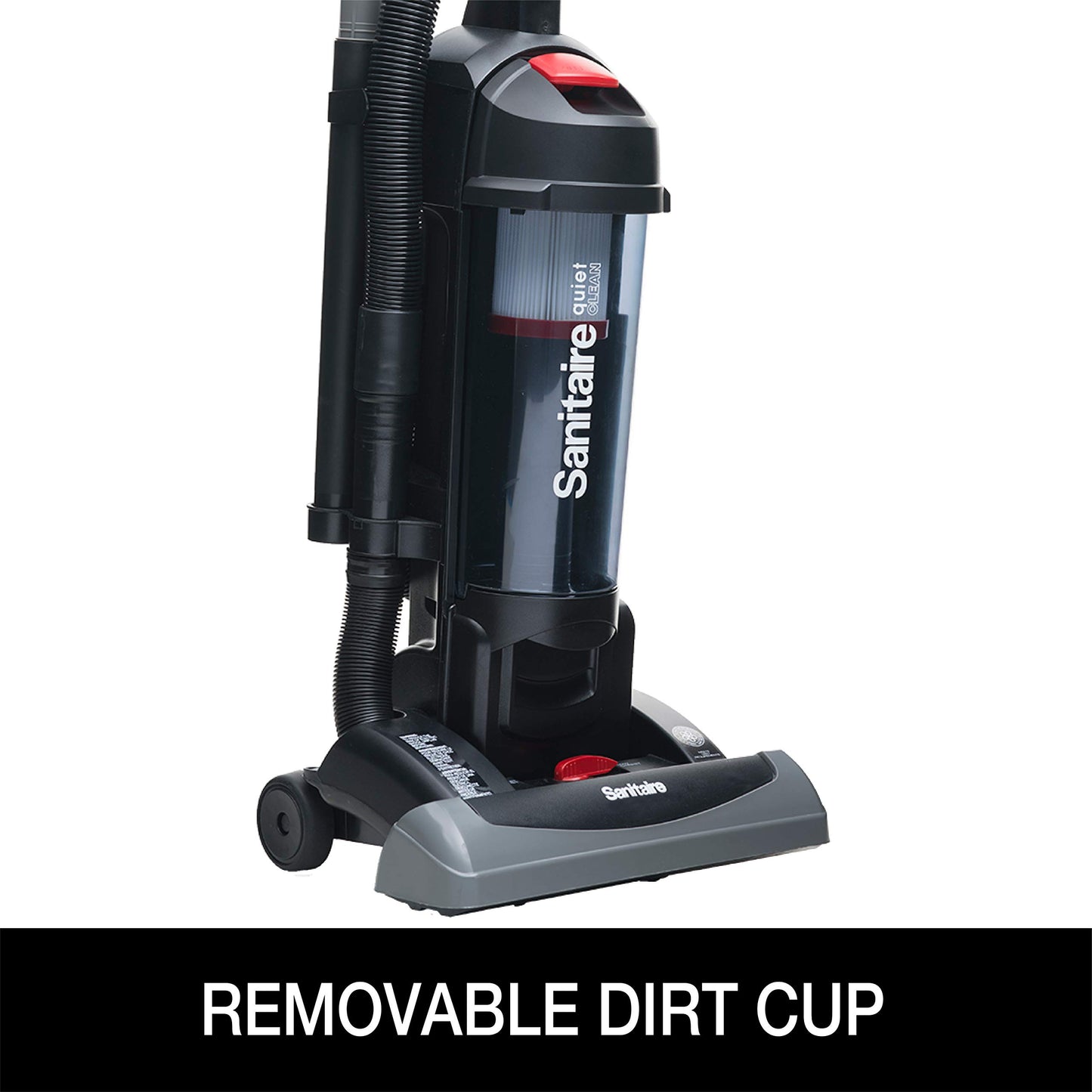 Aspiradora Vertical Comercial Sanitaire Force Negro