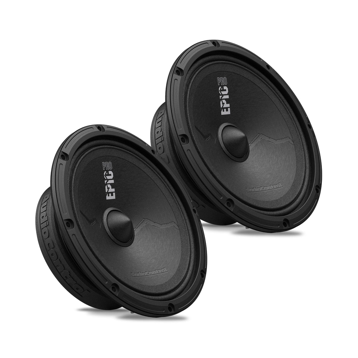 Altavoces Delgados AudioControl EPICPRO6S Negro de 6.5 Pulgadas con 200 W RMS y Montaje Superficial
