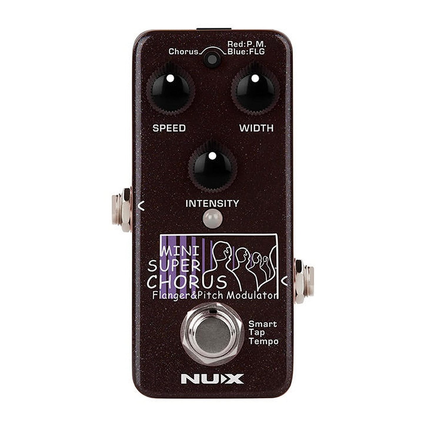 Pedal de Efectos NUX Mini SCF Super Chorus Flanger Tono