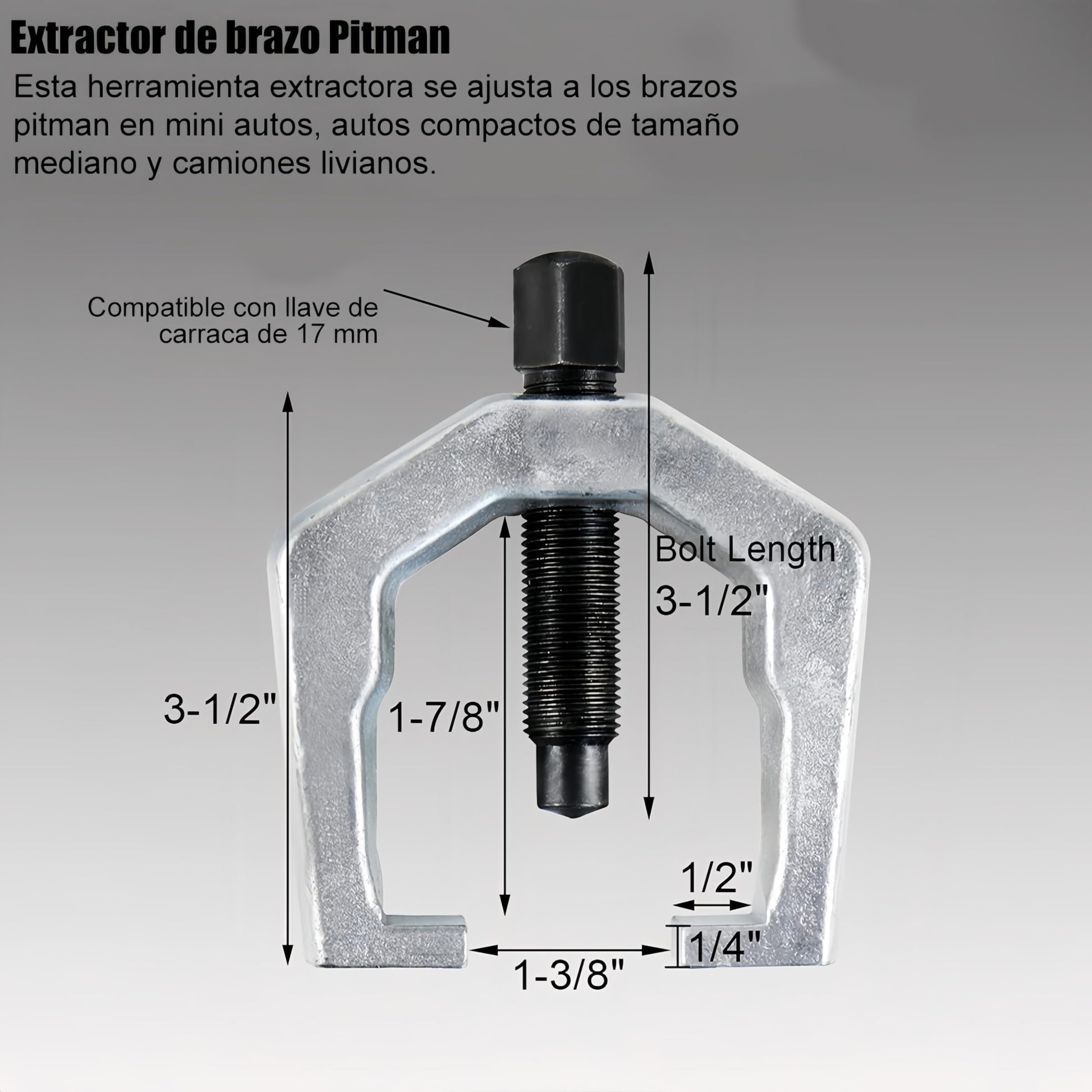 FIXITFAST Extractor de Rótulas,Kit Extractor de Rótulas 6 en 1 Aleación Endurecida,Kit de Mantenimiento Frontal Integrado,Herramientas Extractor de Rotulas Automotriz para Separación Eficiente