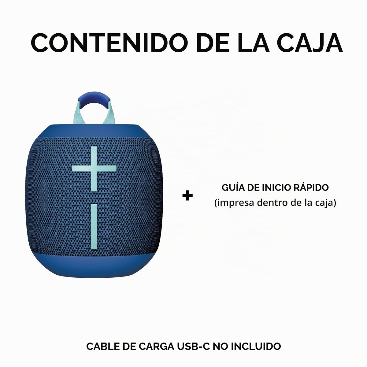 Altavoces Bluetooth Impermeables 4 Ultimate Ears WONDERBOOM Azul con Graves Grandes y Sonido 360 Grados para Exteriores