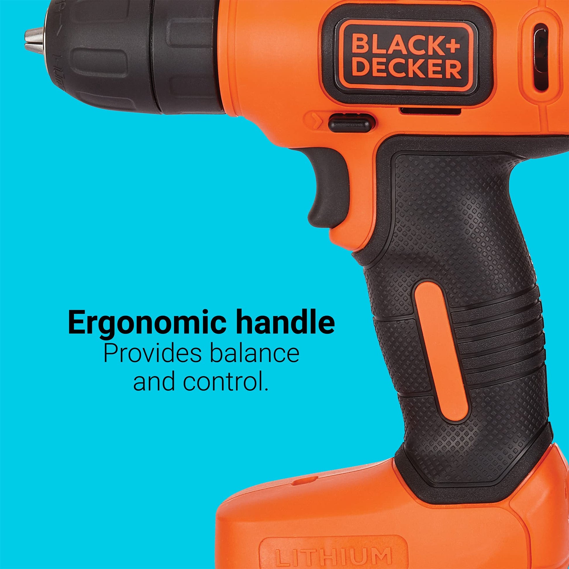 BLACK+DECKER 8V MAX Kit de herramientas para el hogar, 43 piezas (BDCD8HDPK)