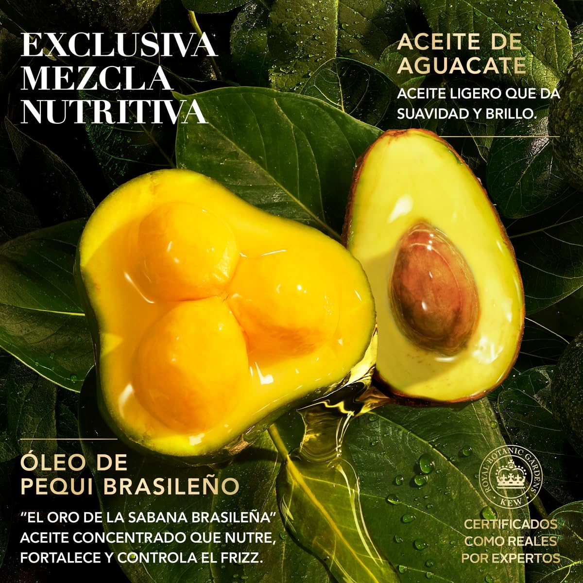 HERBAL ESSENCES Bio:Renew, Crema para peinar rizos y cabello ondulado Nutre e Hidrata Pequi & Aguacate 300 ml