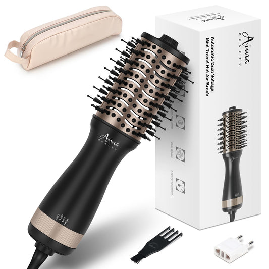 Cepillo Secador de Pelo Mini Aima Beauty 2 Pulgadas de Viaje