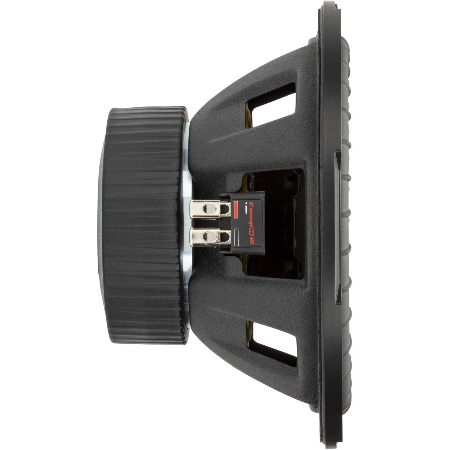 KICKER 48CWR104 CompR Subwoofer de 10 pulgadas, DVC, 4 ohmios
