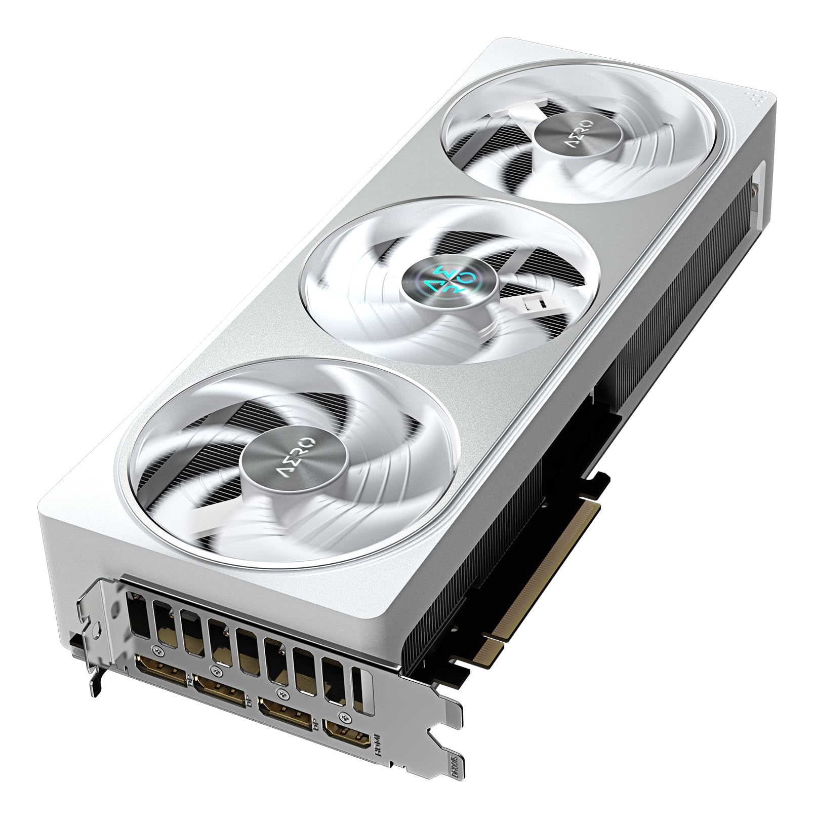 GIGABYTE GeForce RTX 5070 Aero OC 12G Tarjeta gráfica - 12GB GDDR7, 192bit, PCI-E 5.0, 2625 MHz Core Clock, 3 x DP 2.1a, 1 x HDMI 2.1b, NVIDIA DLSS 4, GV-N5070AERO OC-12GD