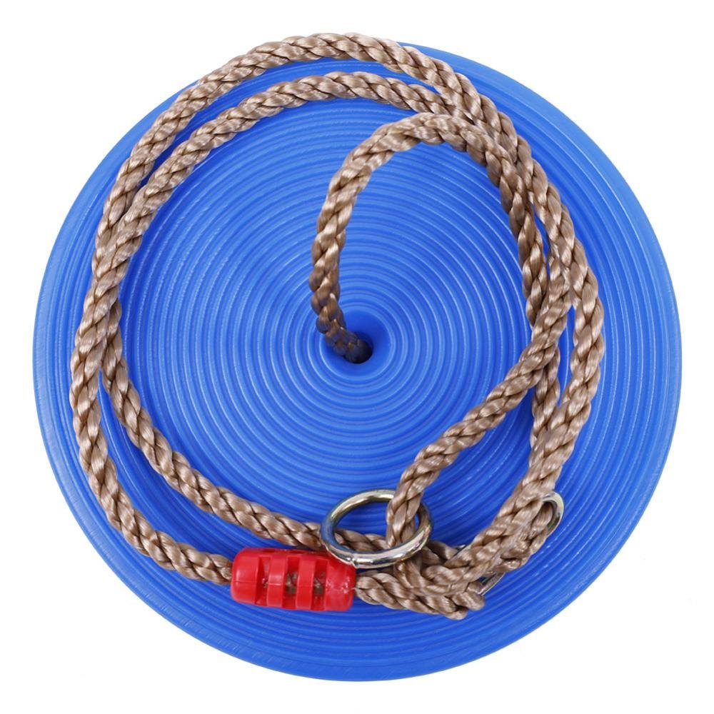 Columpio de cuerda de escalada ajustable de 1,7 m con plataformas Escalera de cuerda de cinco nudos para niños Equipo de entrenamiento de deportes al aire libre para niños Columpio,Hogar y Cocina