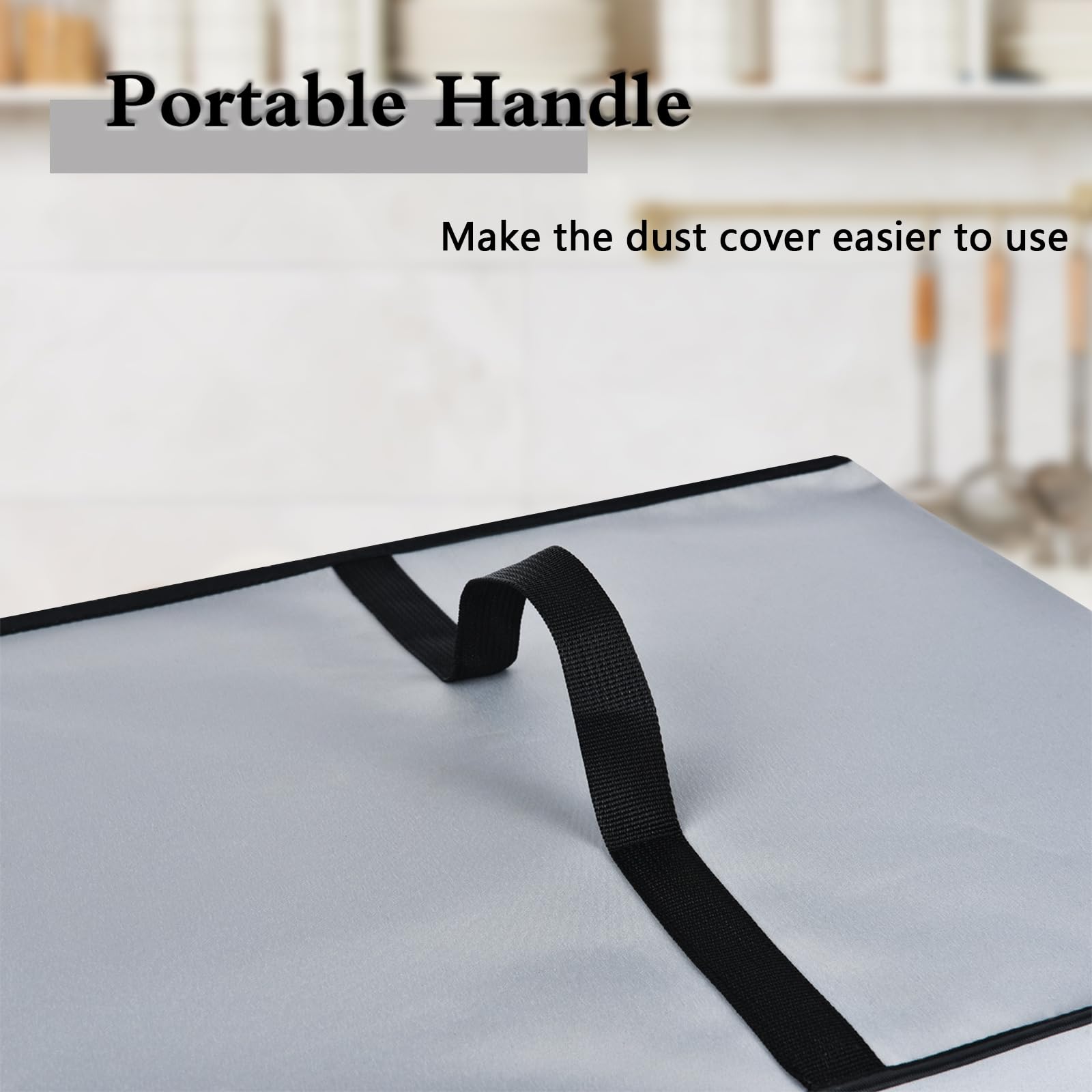 CouldyCasi - Funda para hacer helados, resistente al calor, impermeable, protector contra el polvo, funda para hacer helados, compatible con Ninja CREAMi Deluxe NC501/NC301/NC299AMZ