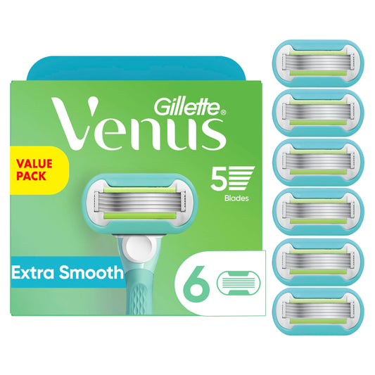 Cuchilla de Afeitar Gillette Venus 6 Recambios para Mujer