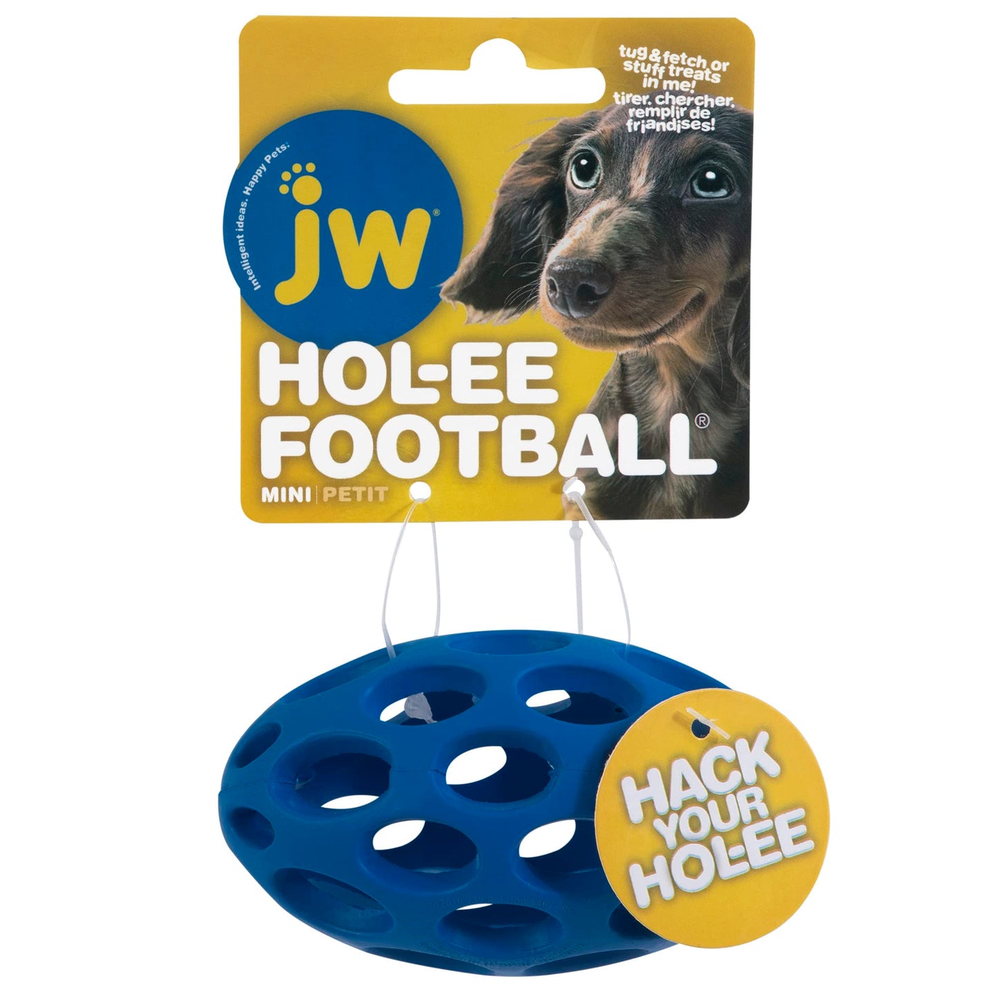 Balón de Fútbol HOL-EE JW Pet Company Mini para Perro