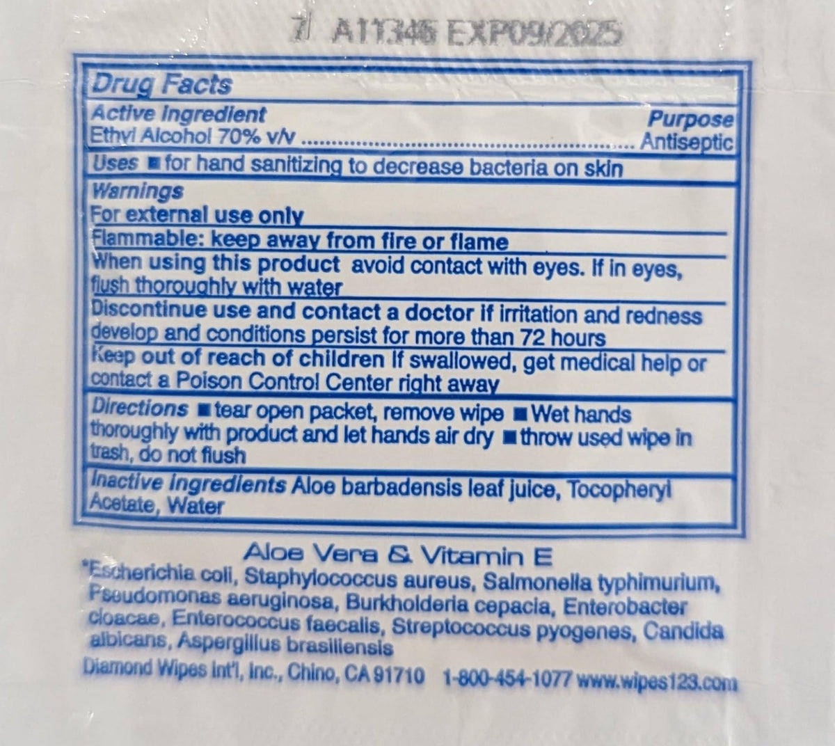 Kit de Baño Personal pH Advantage Blanco Desechable para Llevar