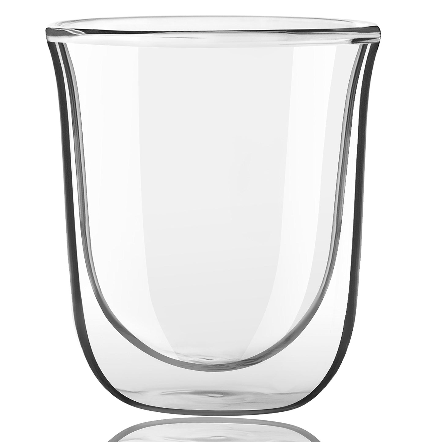 Vasos de Doble Pared JoyJolt Javaah Transparente Juego de 2 para Expreso