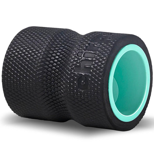Chirp Wheel+ Rodillo de espuma para aliviar el dolor de espalda, terapia muscular y masaje de tejido profundo, 4 pulgadas