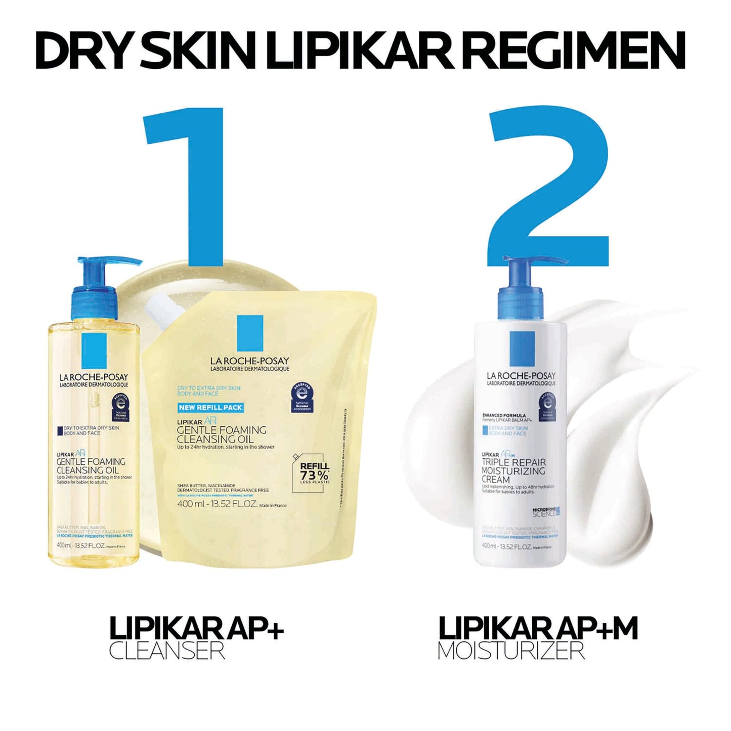 La Roche-Posay LIPIKAR ACEITE DE DUCHA REFILL 400 ml