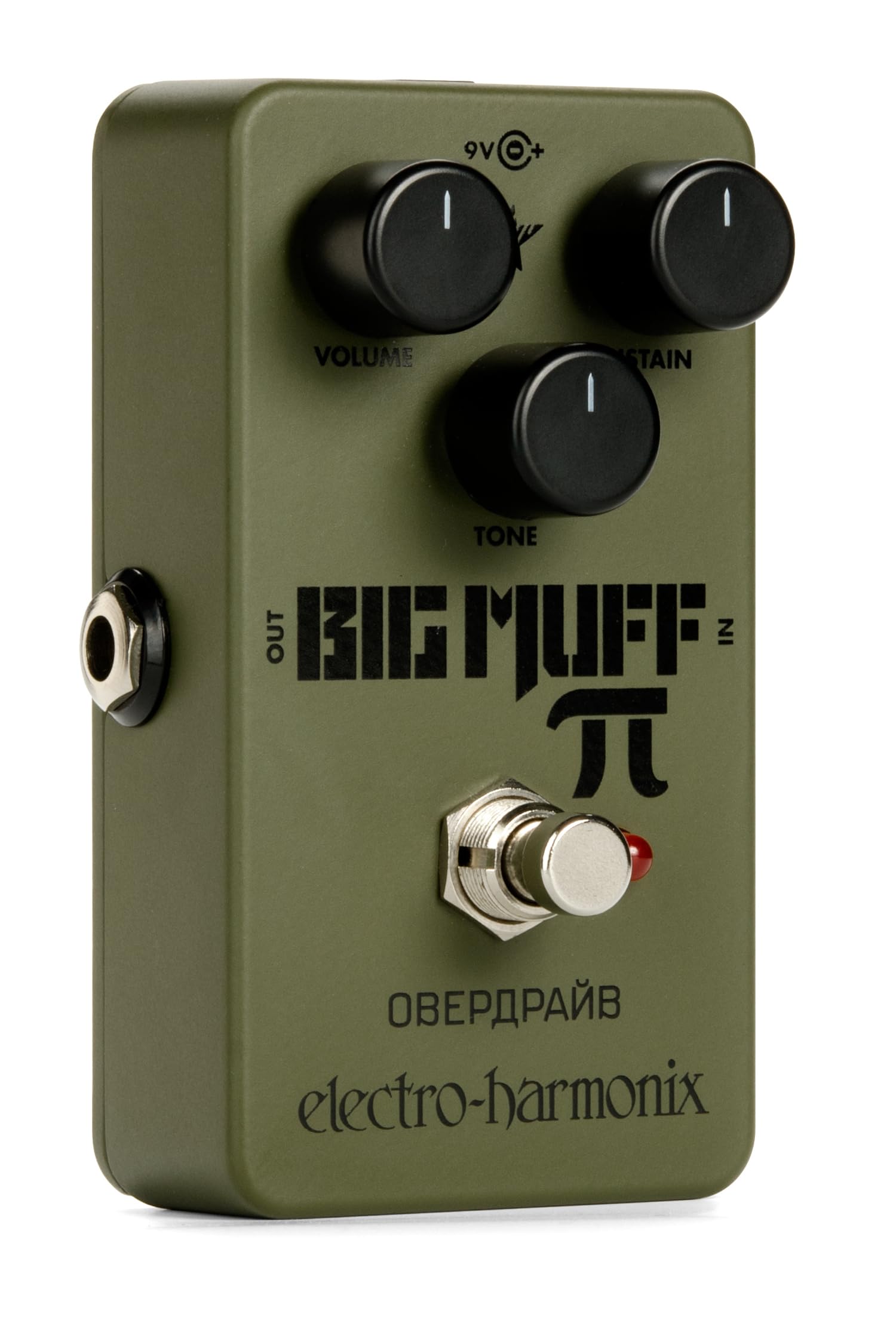 Pedal Electro-Harmonix Green Russian Big Muff Verde Distorsión para Guitarra Eléctrica