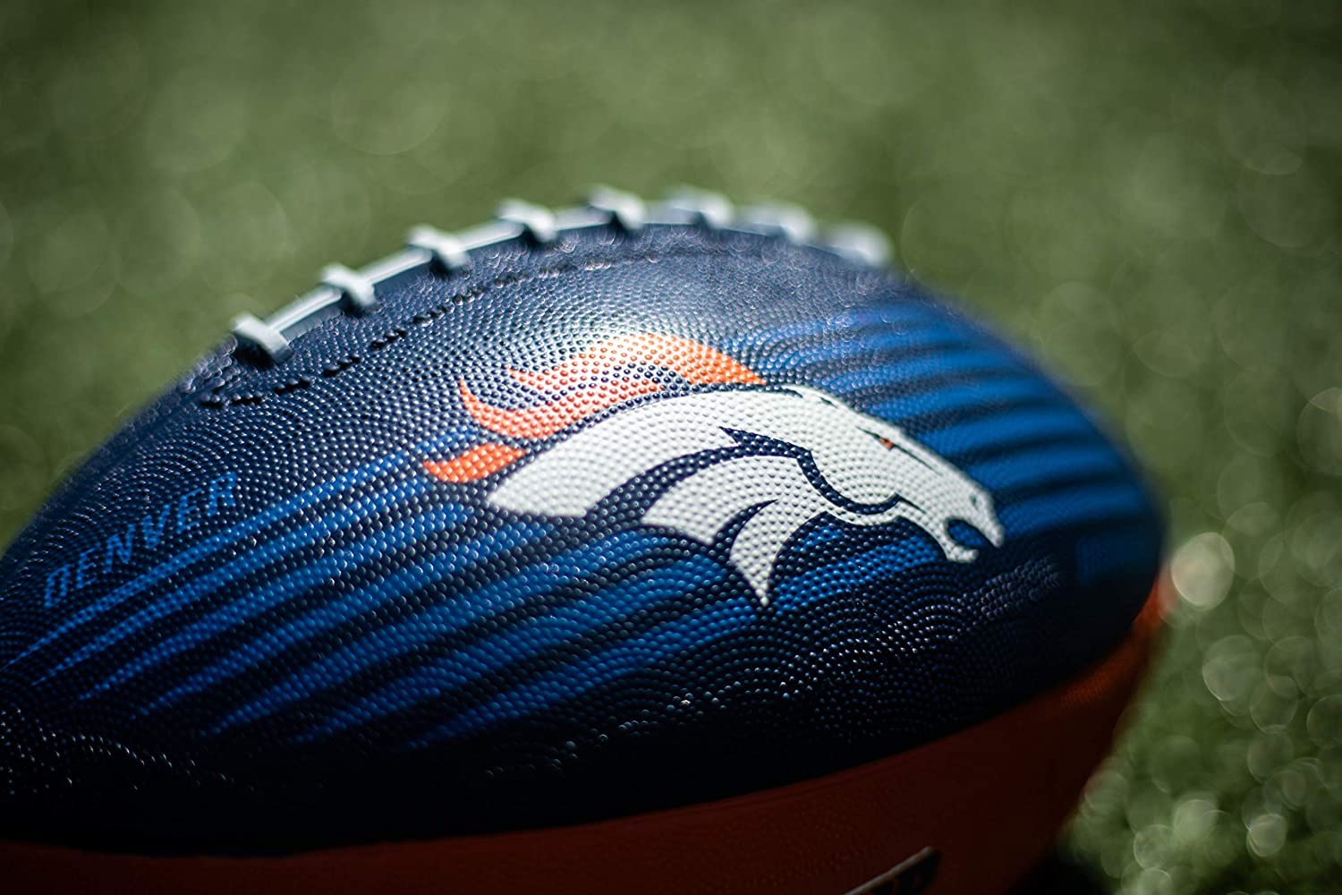 Balón de Fútbol NFL Downfield Negro Opciones del Equipo Juvenil