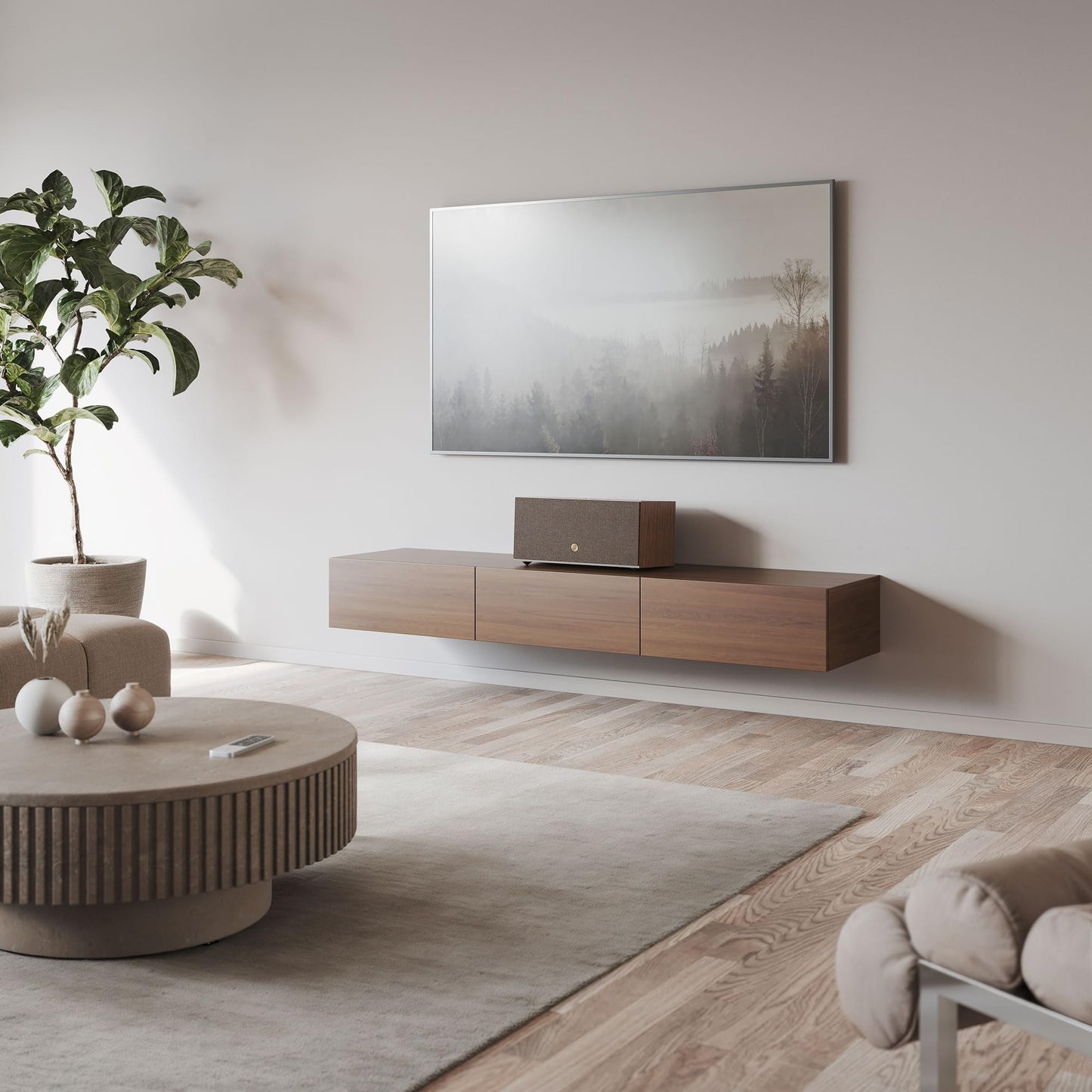 Audio Pro C20 W Altavoz estéreo multihabitación – Altavoz Bluetooth portátil para TV, películas y música – Compatible con WiFi con iPhone, Google Chromecast, Spotify y sistema de sonido envolvente