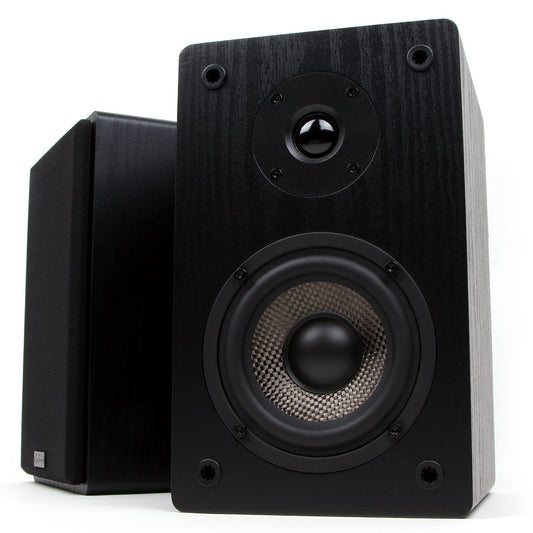 Altavoces de Estantería Micca Negro Sonido Envolvente para Cine en Casa
