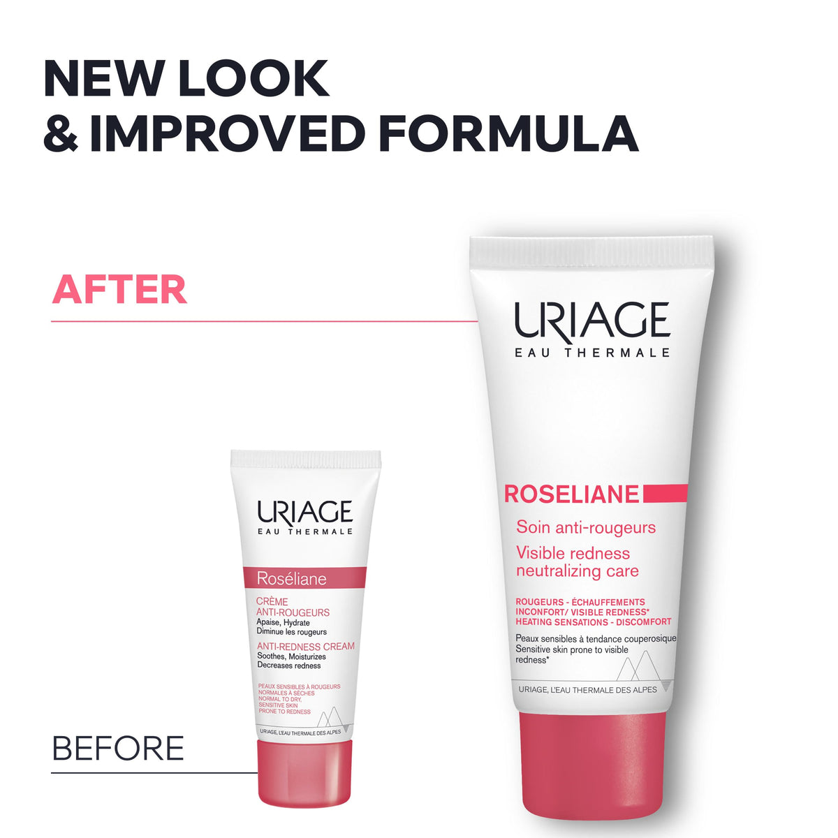 Crema Facial Uriage Roseliane Rica Anti-rojeces con Manteca de Karité y Extractos de Ginseng y Algas