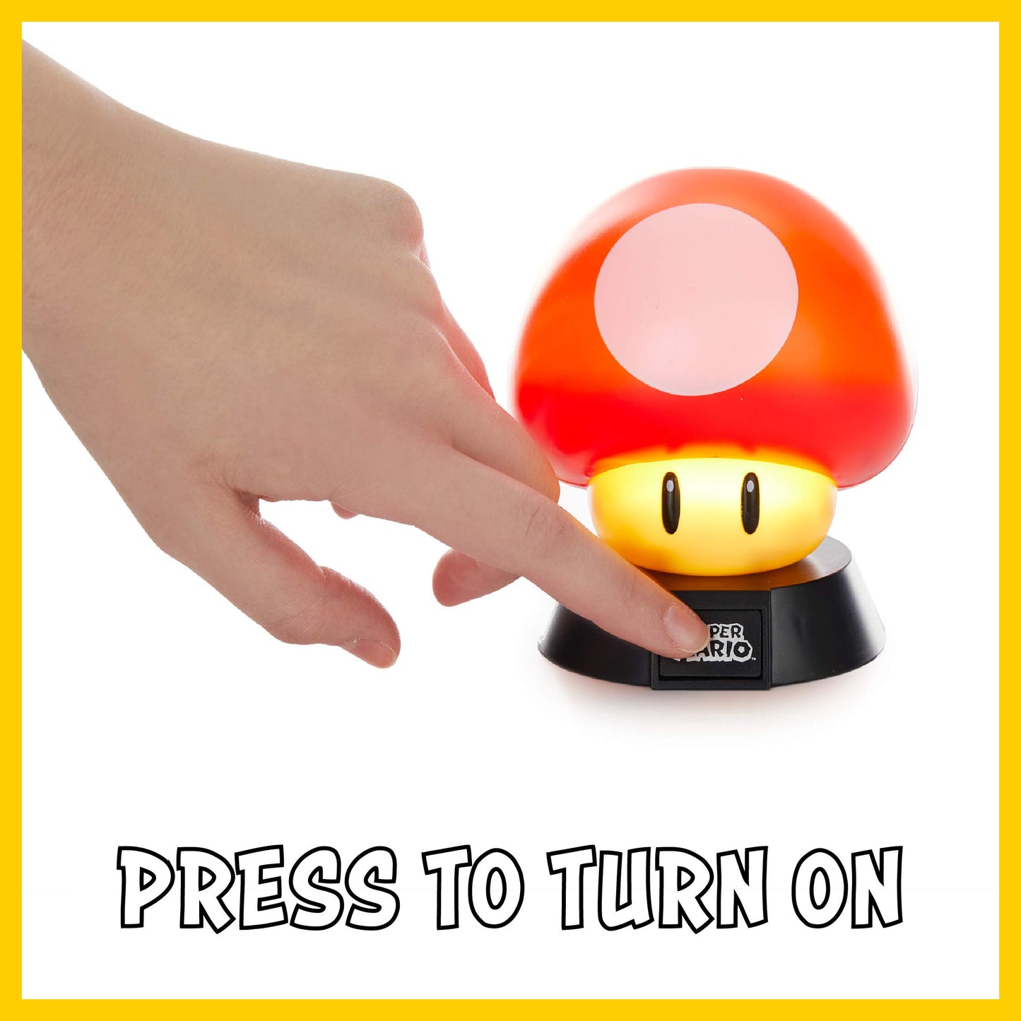 Nintendo - Super Mario :: Super Mushroom (super hongo) #002 :: Lampara Coleccionable