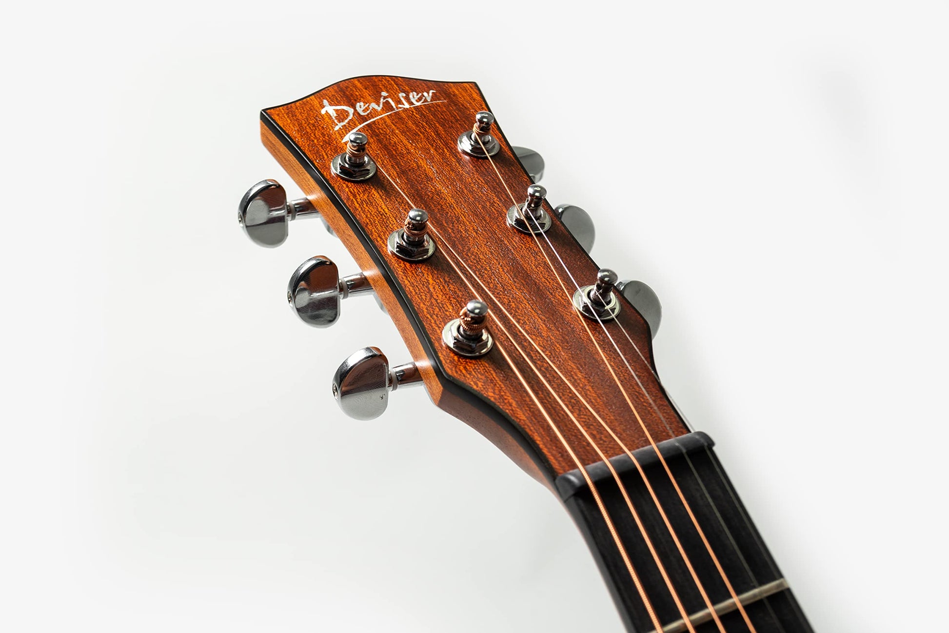 Guitarra Electroacustica Deviser LS550-41KL, cuerdas de metal, funda incluida, Sonido de buena calidad