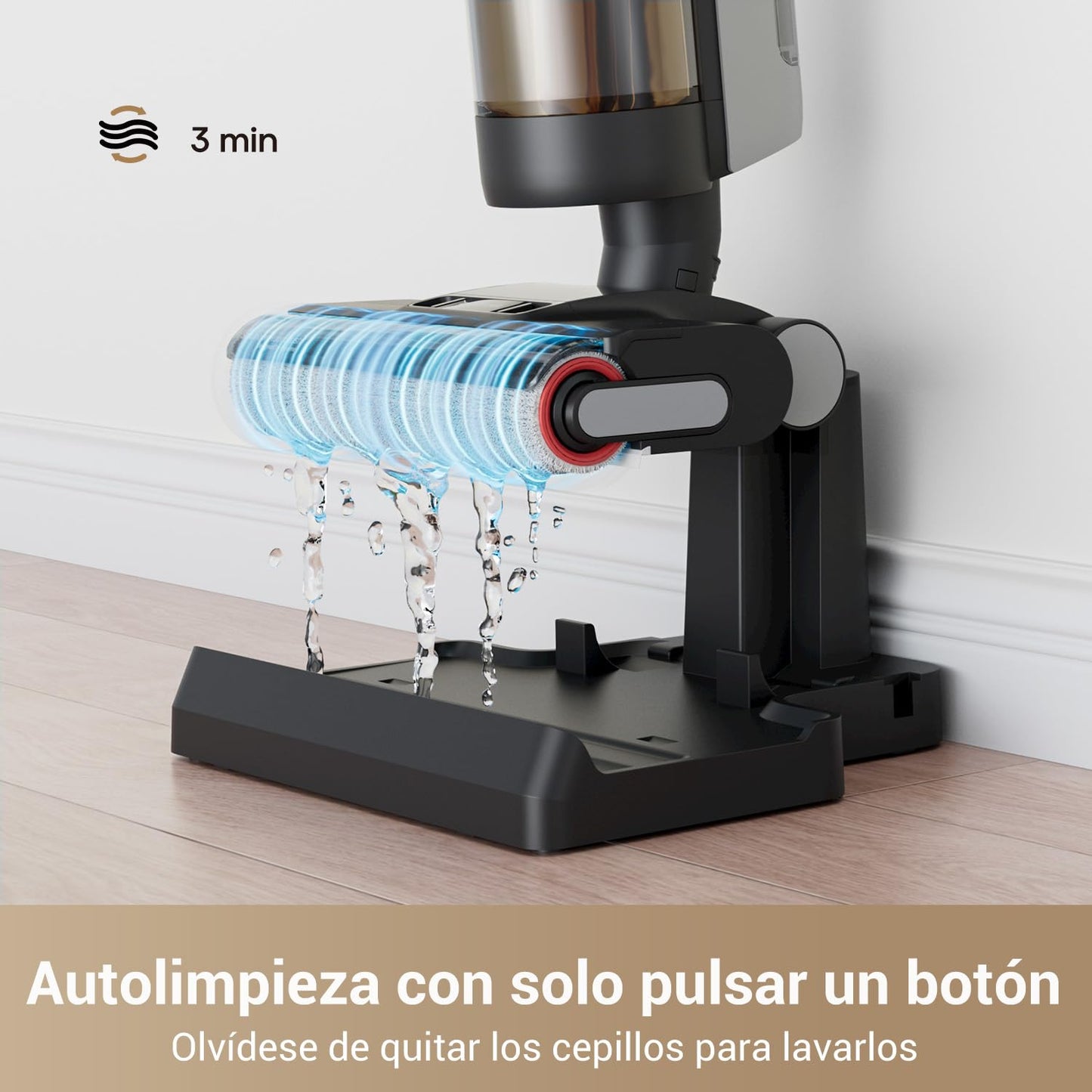 Aspirador Dreame G10 Pro Blanco con Alcance Plano de 180°