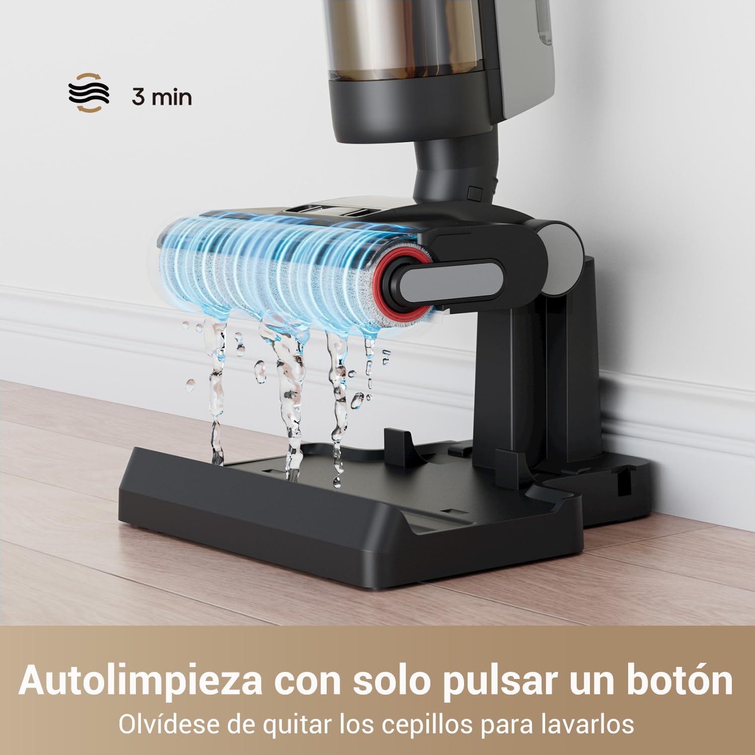 Aspirador Dreame G10 Pro Blanco con Alcance Plano de 180°