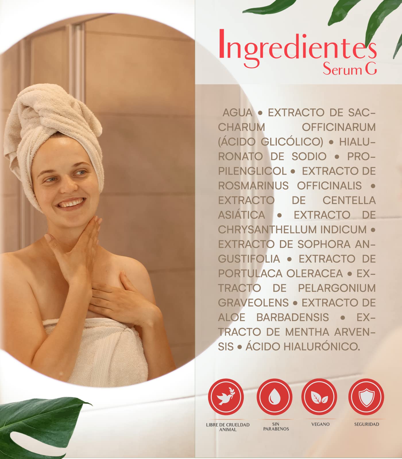 Sqin Luxiena Serum Acido Glicolico y Ácido Hialurónico Facial, Exfoliante Facial, Suero Facial Despigmentante de Piel, Disminuye Arrugas y Manchas, Peeling Facial Aclarador de Piel, Serum de Noche, Skin Care 30 ml.