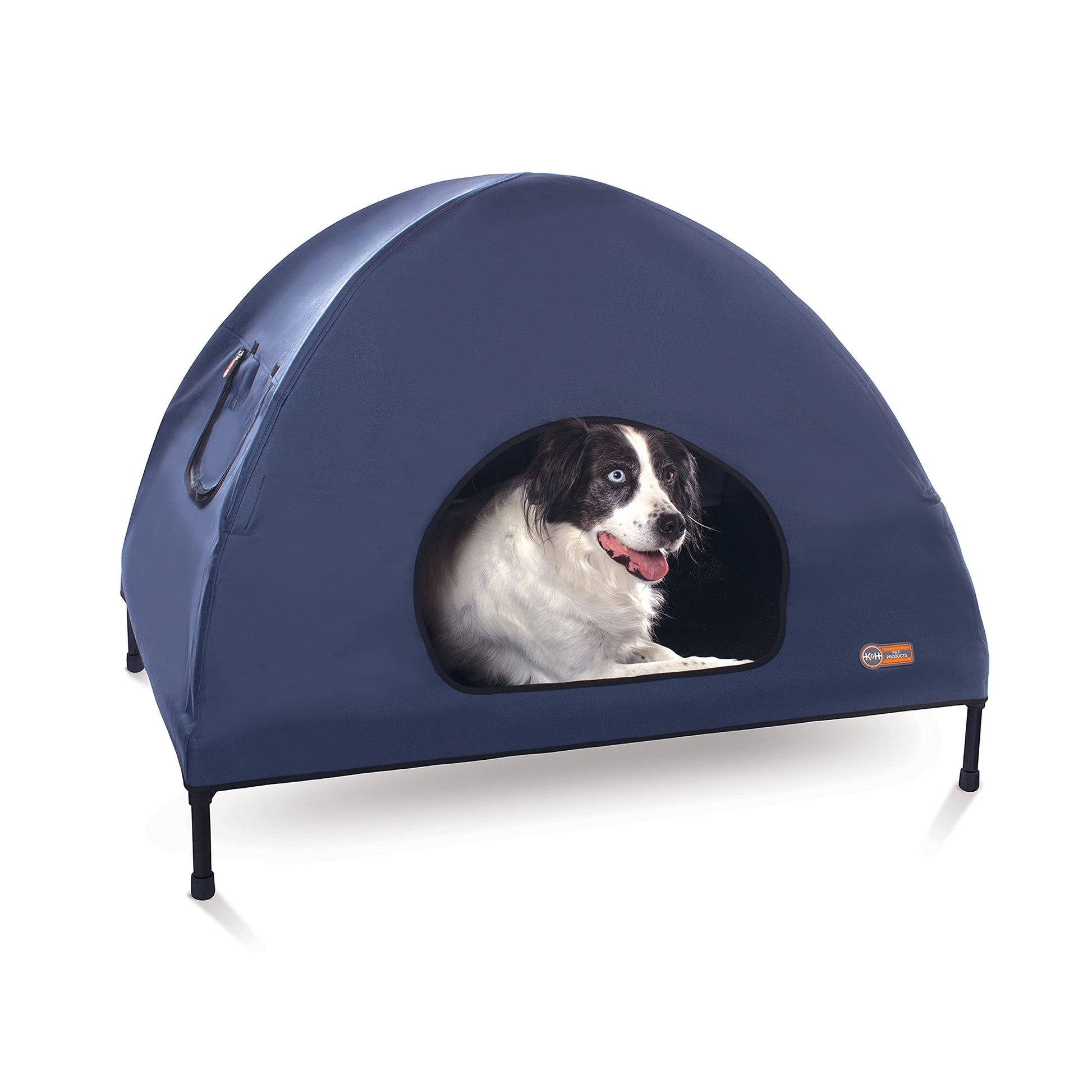 Cuna Elevada Original K&H Pet Products Azul Marino para Mascotas