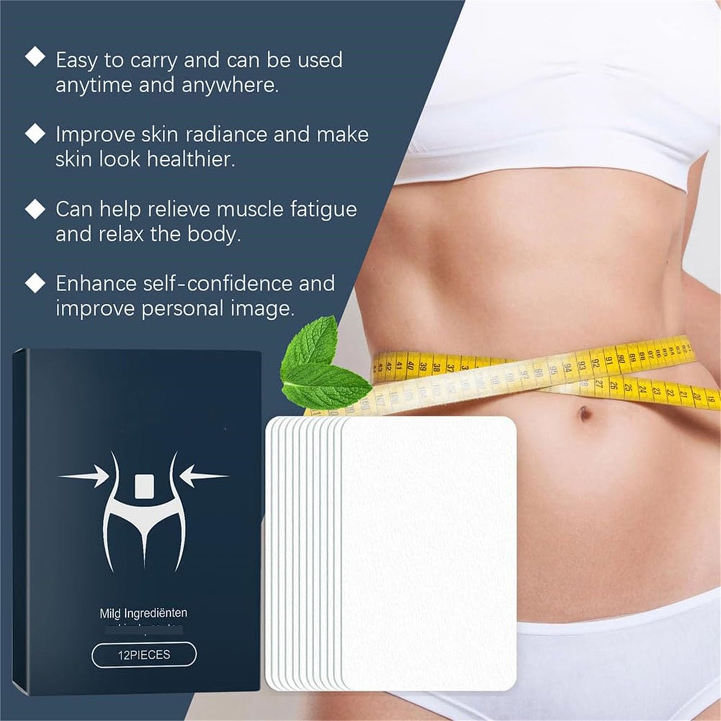 Parche Magnético Rejuvacare Ozempatch Ingredientes Naturales para Mujer