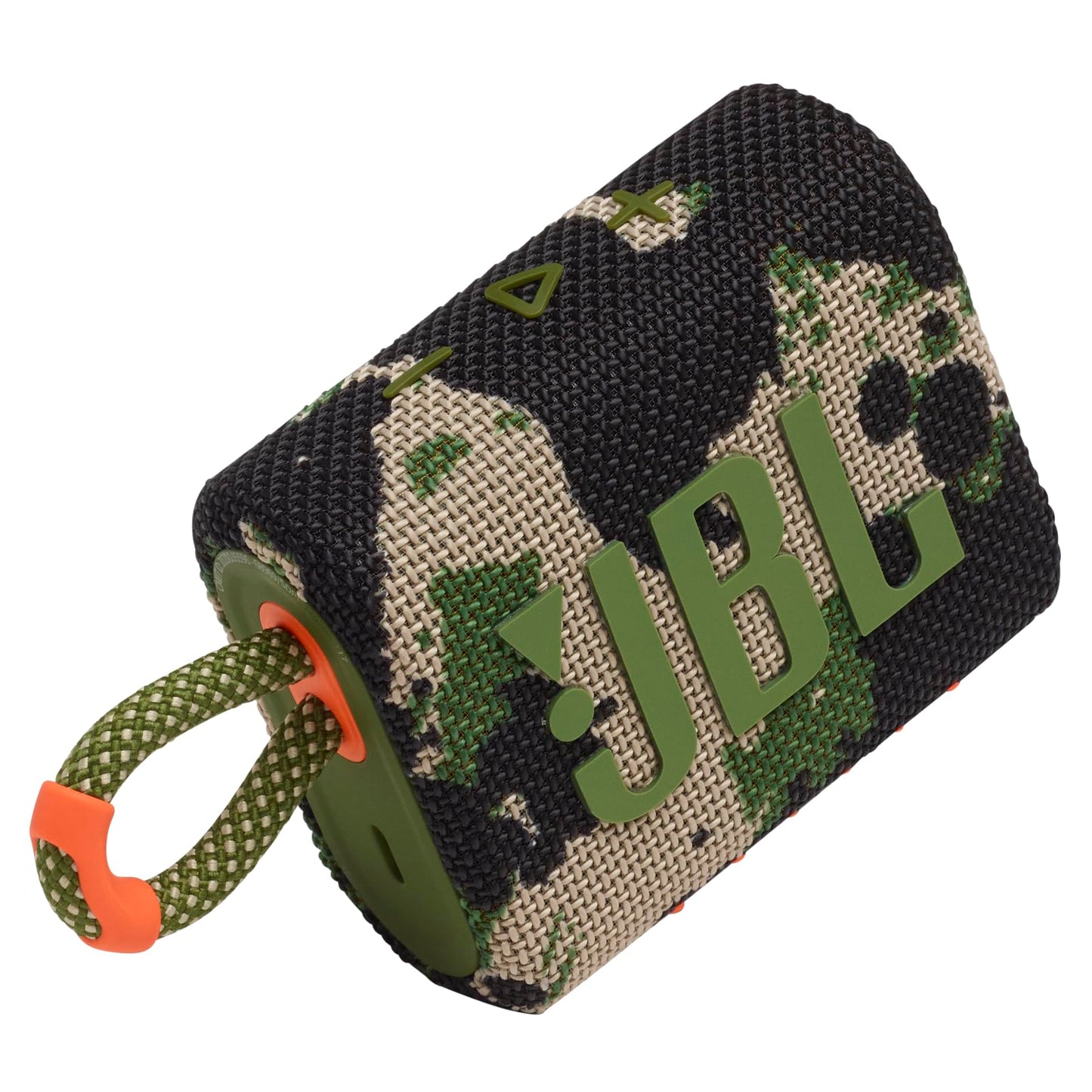 JBL Go 3: Altavoz portátil con Bluetooth, batería incorporada, Resistente al Agua y al Polvo - Squad