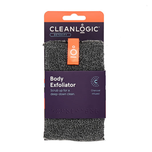 Cleanlogic Detox Purificante para el cuerpo de carbón vegetal (paquete de 3)