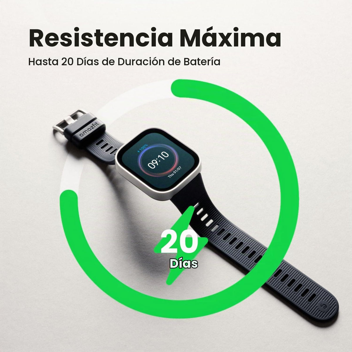 Reloj Inteligente Amazfit Bip MAX AMOLED 5,26 cm GPS iOS