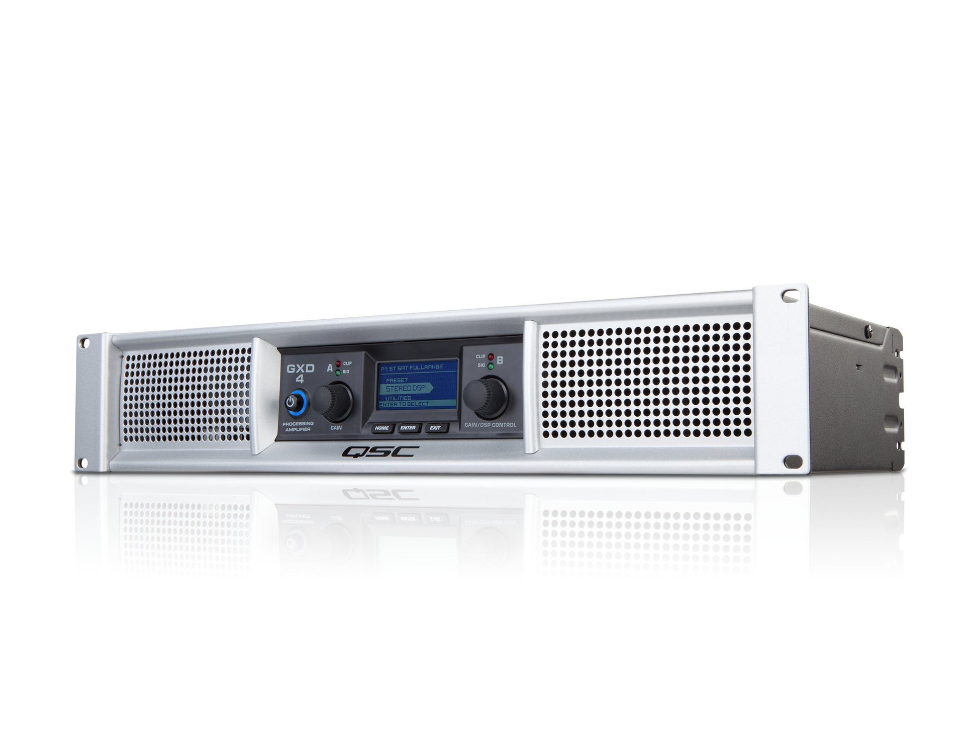 Amplificador de Potencia QSC Multicolor con DSP de 2 Canales Clase D 600 W