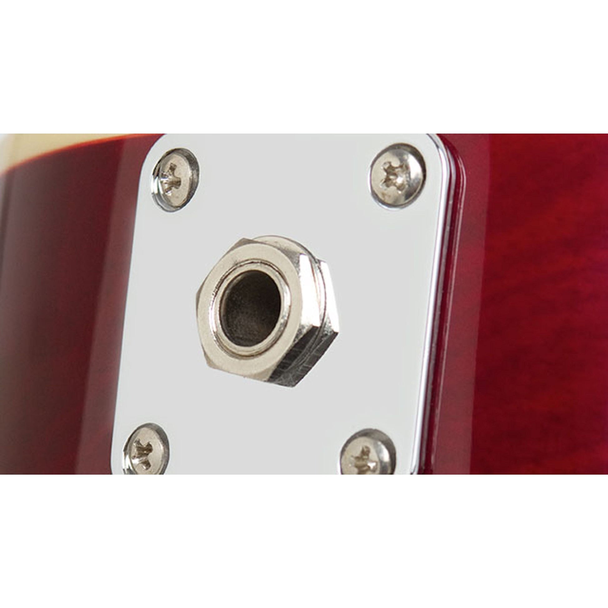 Epiphone Les Paul acústica/eléctrica Ukelele Outfit Patrimonio, Cherry Burst, Cherry Burst